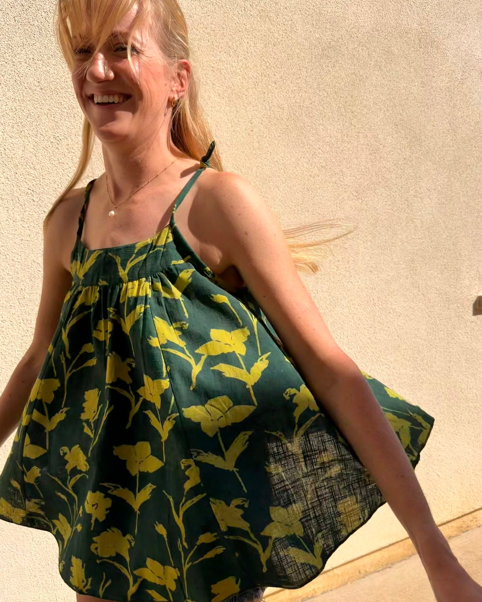 The Knot Back Top in Dancing in the Garden, photograph 2 of 4